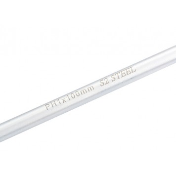 12140 | Отвертка PH1 x 100 мм, S2, трехкомпонентная ручка, GROSS-2