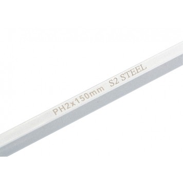 12145 | Отвертка PH2 x 150 мм, S2, трехкомпонентная ручка, GROSS-3