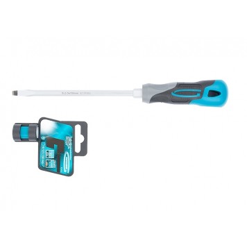 12112 | Отвертка SL5,5 x 150 мм, S2, трехкомпонентная рукоятка, GROSS-1