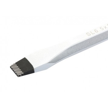 12116 | Отвертка SL6,5 x 100 мм, S2, трехкомпонентная рукоятка, GROSS-1