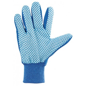 67764 | Перчатки рабочие х/б ткань с ПВХ точкой, манжет, XL, СИБРТЕХ-2