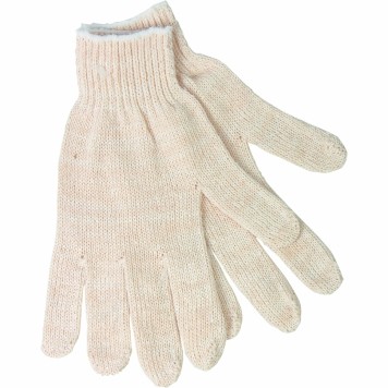 67810 | Перчатки х/б, 10 пар в упаковке, 10 класс, 26 г Россия, РОССИЯ-1