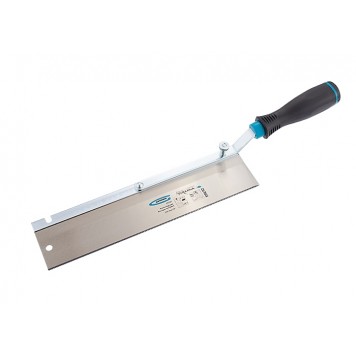 23147 | Пила обушковая пазовая, 250 мм/10", 15-16 TPI, каленый зуб 2D, перекидная двухкомпонентная рукоятка, GROSS PIRANHA-3