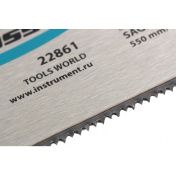 22861 | Пильное полотно для прецизионного стусла, 550 мм, каленый зуб 2D, 14 TPI, GROSS PIRANHA-2