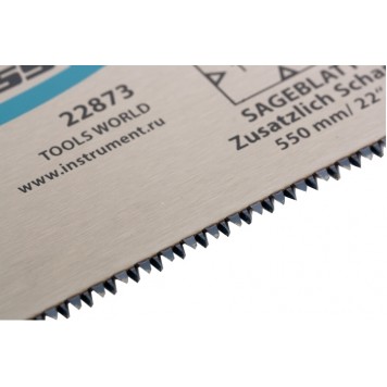 22873 | Пильное полотно для прецизионного стусла, 550 мм, каленый зуб 3D, 18 TPI, GROSS PIRANHA-3