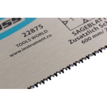 22875 | Пильное полотно для прецизионного стусла, 600 мм, каленый зуб 3D, 18 TPI, GROSS PIRANHA-2
