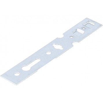46556 | Пластина анкерная АО для оконного Профиля KBE, VEKA, 150 мм (58 c), цинк, СИБРТЕХ-1