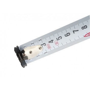 31126 | Рулетка 10 м x 25 мм, двухсторонний зацеп, Нейлон, двусторонняя шкала, автоматическая фиксация, GROSS DOPPELHAKEN-1