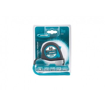 31101 | Рулетка 3 м x 16 мм, магнитный обрезиненный зацеп, GROSS ERGONOMISCH-1