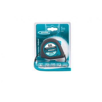 31103 | Рулетка 5 м x 25 мм, магнитный обрезиненный зацеп, GROSS ERGONOMISCH-1