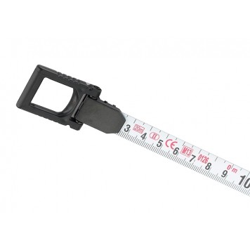 31251 | Рулетка геодезическая 20 м х 13 мм, закрытый корпус, металлическая лента, Нейлон, двусторонняя шкала, GROSS-1