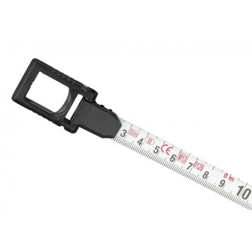 31252 | Рулетка геодезическая 30 м х 13 мм, закрытый корпус, металлическая лента, Нейлон, двусторонняя шкала, GROSS-1