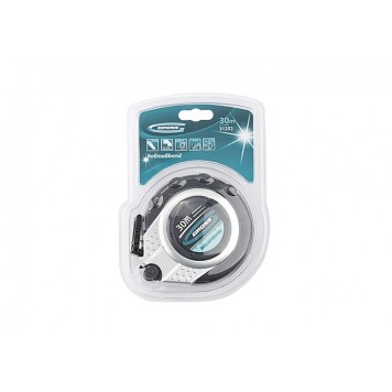 31252 | Рулетка геодезическая 30 м х 13 мм, закрытый корпус, металлическая лента, Нейлон, двусторонняя шкала, GROSS-2