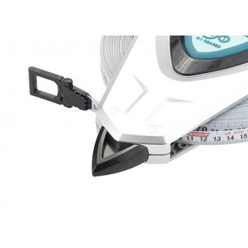 31480 | Рулетка геодезическая 50 м х 13 мм, откр. корп, металлическая лента, Super-Нейлон, двусторонняя шкала, GROSS-1