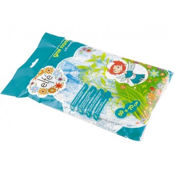 92325 | Салфетка для пола х/б белая с цветными вкрапл. 500 х 700мм ТМ/Р, ELFE-0