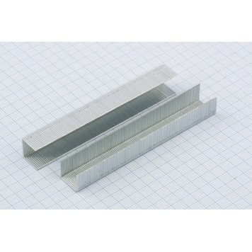 41710 | Скобы, 10 мм, для мебельного степлера, усиленные, тип 53, 1000 шт, GROSS-2