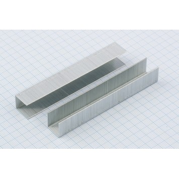 41712 | Скобы, 12 мм, для мебельного степлера, усиленные, тип 53, 1000 шт, GROSS-2