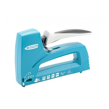 41005 | Степлер мебельный универсальные (Universell 4) пластик, 4 функции, тип скобы: 53, 36, 300, 500, 8-14мм, GROSS-1