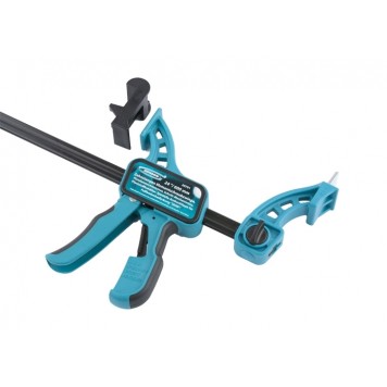 20701 | Струбцина реечная быстрозажимная 24, пистолетного типа, пошаговый механизм, пластиковый корпус, 600 мм, GROSS-1