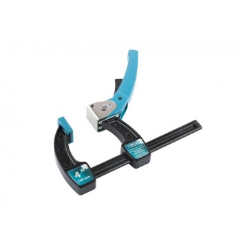 20717 | Струбцина реечная быстрозажимная 4, металлический корпус, рычажный храповой механизм, 100 мм, GROSS-2