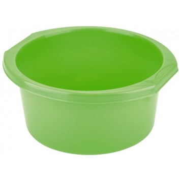 92971 | Таз пластмассовый круглый 7л, зеленый, ELFE-0