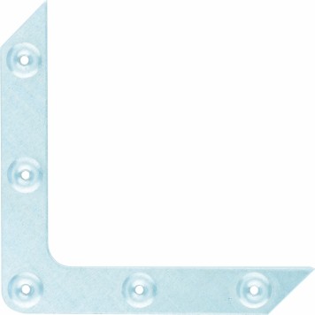 46515 | Уголок оконный, 1,2 мм, 100 х 100 мм, цинк, СИБРТЕХ-0