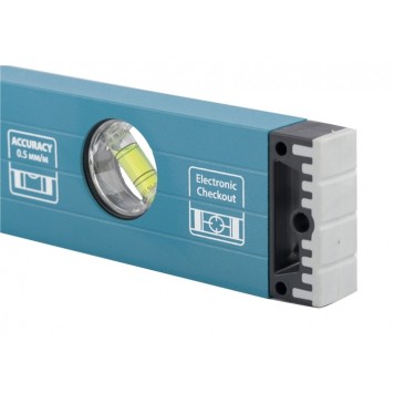 34324 | Уровень алюминиевый, 400 мм, усиленный с ударопрочными заглушками, 3 глазка, GROSS-2