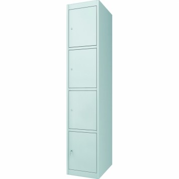 97418 | Шкаф металлический вещевой ШВ-4, 4 двери, замки., РОССИЯ-0