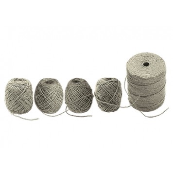 93882 | Шпагат джутовый, L 60 м, пятиниточный, 2800 текс, 30 кгс, СИБРТЕХ-1