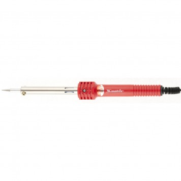 913006 | Паяльник, пластиковая рукоятка, медный наконечник с долговечным защитным покрытием, 220 В, 60 W, MATRIX-0