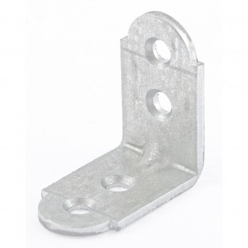 46513 | Уголок мебельный усиленный, 2 мм, 30 х 30 х 16 мм, цинк, СИБРТЕХ-0