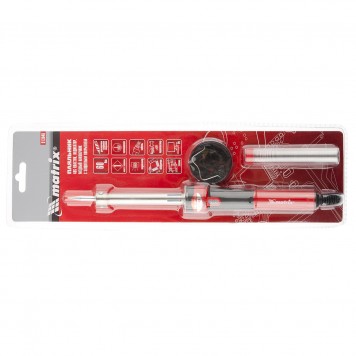 913046 | Паяльник, пластик ABS, класс защиты 1, индикатор, медный наконечник с долговечным покрытием, 220 В, 60 W, MATRIX-1