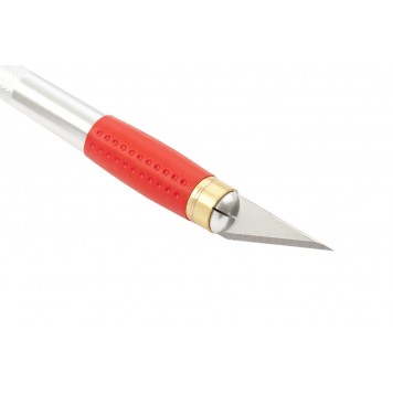 78855 | Нож для дизайнерских работ, двухкомпонентная рукоятка, 5 запасных лезвий, MATRIX-2