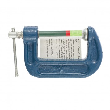 20580 | Струбцина G-образная, 50 мм, СИБРТЕХ-1