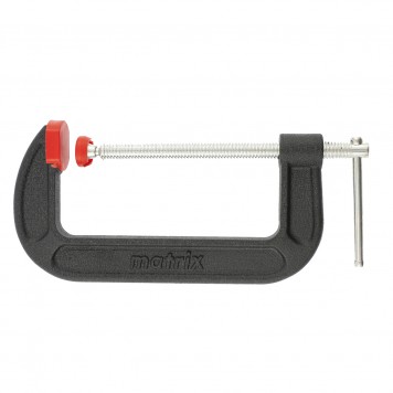 20604 | Струбцина G-образная, 100 мм, MATRIX MASTER-1