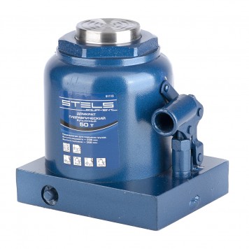 51113 | Домкрат гидравлический бутылочный, 50 т, H подъема 236-356 мм, STELS-1