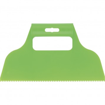 86013 | Шпатель для клея, пластмассовый, зубчатый 2 х 2 мм, СИБРТЕХ-0