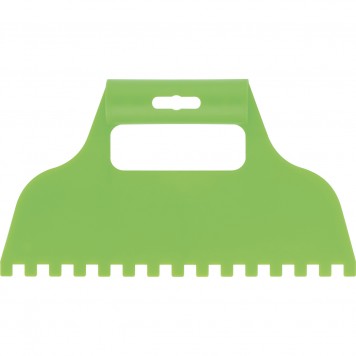 86016 | Шпатель для клея, пластмассовый, зубчатый 8 х 8 мм, СИБРТЕХ-0