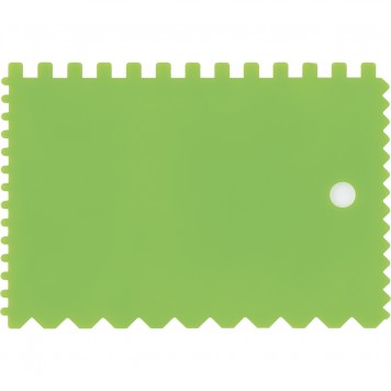 86017 | Шпатель для клея, пластмассовый, 90 х 130 мм, зубчатый, СИБРТЕХ-0