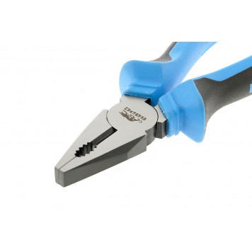 16997 | Плоскогубцы комбинированные 180 мм, хром-ванадий, двухкомпонентные рукоятки, БАРС-1