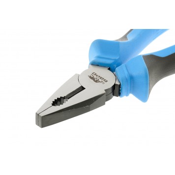 16998 | Плоскогубцы комбинированные 200 мм, хром-ванадий, двухкомпонентные рукоятки, БАРС-1