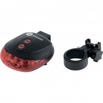 90559 | Фонарь велосипедный с лазерным обозначением габаритов, 5 Led + 2 лазера, 2хААА, STERN-0