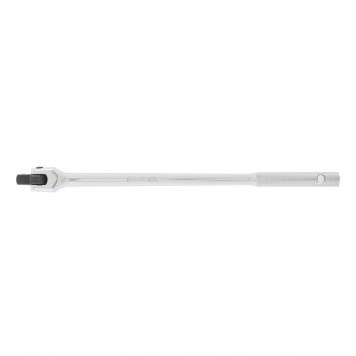 14066 | Вороток однорычажный, 380 мм, с квадратом 1/2 на шарнире, CrV, хромированный, MATRIX MASTER-0