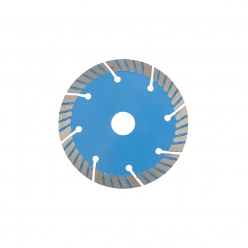 73086 | Диск алмазный, Турбо-сегментный 125 х 22,2 мм, сухая резка, БАРС-2