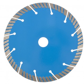 73088 | Диск алмазный, Турбо-сегментный 180 х 22,2 мм, сухая резка, БАРС-2