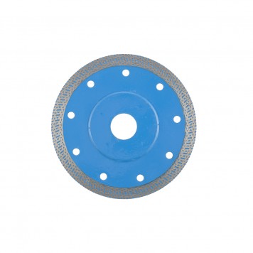 73092 | Диск алмазный, сплошной 125 х 22,2 мм, тонкий, сухая/мокрая резка, БАРС-1