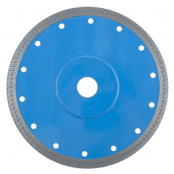 73095 | Диск алмазный, сплошной 180 х 22,2 мм, тонкий, сухая/мокрая резка, БАРС-1