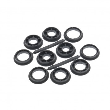 74660 | Щетка для точила, 150 мм, посадка 32 мм, плоская, латунированная витая проволока, MATRIX-3