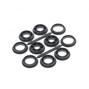 74661 | Щетка для точила, 175 мм, посадка 32 мм, плоская, латунированная витая проволока, MATRIX-3