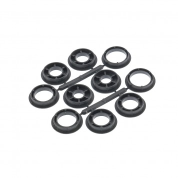 74662 | Щетка для точила, 200 мм, посадка 32 мм, плоская, латунированная витая проволока, MATRIX-3